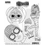 Stampers Anonymous Hop Skip And A Jump Dylusions Cling Stamps (DYR10026)