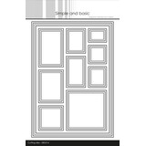 Simple and Basic A5 Frame w/Windows Dies (SBD514)