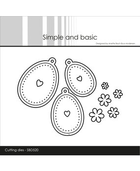 Simple and Basic Easter Eggs Dies (SBD520)