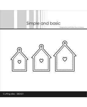 Simple and Basic Houses Dies (SBD521)