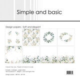 Simple and Basic Paper pad 12x12 Inch Soft and Elegant (SBP745)