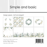 Simple and Basic Paper pad 6x6 Inch Soft and Elegant (SBP545)