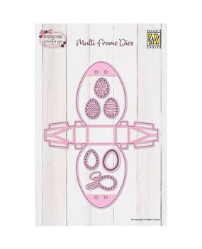Nellie Snellen Multi Frame Dies Eggshaped Box (MFD175)