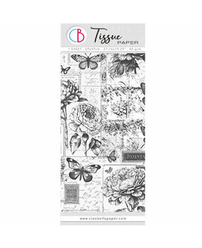 Ciao Bella Tissue Paper 69x49cm Botany (HT027)