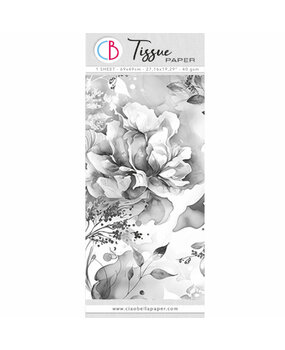 Ciao Bella Tissue Paper 69x49cm Bohemian Flowers (HT025)