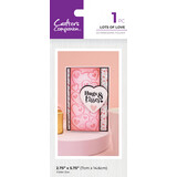 Crafter's Companion Love is in the Air 3D Embossing Folder Lots Of Love (CC-LA-3DEF-LOL)