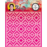 Art By Marlene Artsy Arabia Mask Patterned Rug (MASKBM14) (DISCONTINUED)