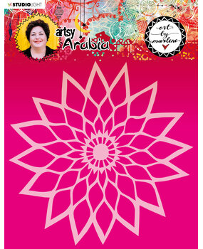 Art By Marlene Artsy Arabia Mask Radiant (MASKBM12) (DISCONTINUED) Art By Marlene Artsy Arabia Mask Radiant (MASKBM12) (DISCONTINUED)