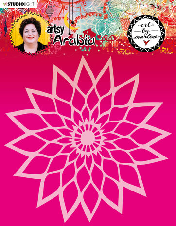 Art By Marlene Artsy Arabia Mask Radiant (MASKBM12) (DISCONTINUED) Art By Marlene Artsy Arabia Mask Radiant (MASKBM12) (DISCONTINUED)