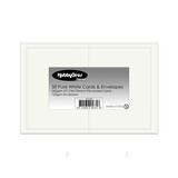HobbyGros Storage Cards & Envelopes A7 Pure White (50pcs) (SS130)