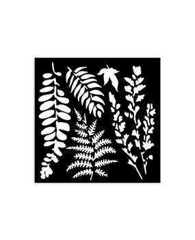 Stamperia Leaves Thick Stencil 12x12cm (KSTDS14) Stamperia Leaves Thick Stencil 12x12cm (KSTDS14)