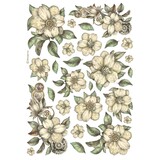Stamperia White Flowers A4 Rice Paper (6pcs) (DFSA4987) Stamperia White Flowers A4 Rice Paper (6pcs) (DFSA4987)