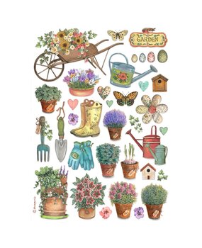 Stamperia Garden Tools A4 Rice Paper (6pcs) (DFSA4991) Stamperia Garden Tools A4 Rice Paper (6pcs) (DFSA4991)