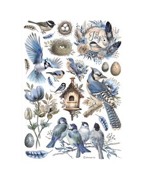 Stamperia Birds A4 Rice Paper (6pcs) (DFSA41003) Stamperia Birds A4 Rice Paper (6pcs) (DFSA41003)