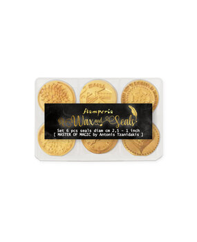 Stamperia Master of Magic Wax And Seals (6 seals) (WAXSL03)