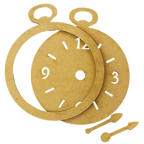 Stamperia Master of Magic MDF Crafty Shapes Blanks Clock (KLSM38) Stamperia Master of Magic MDF Crafty Shapes Blanks Clock (KLSM38)