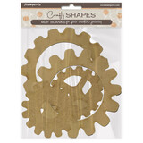 Stamperia Master of Magic MDF Crafty Shapes Blanks Gears (KLSM37)