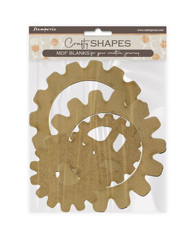 Stamperia Master of Magic MDF Crafty Shapes Blanks Gears (KLSM37)