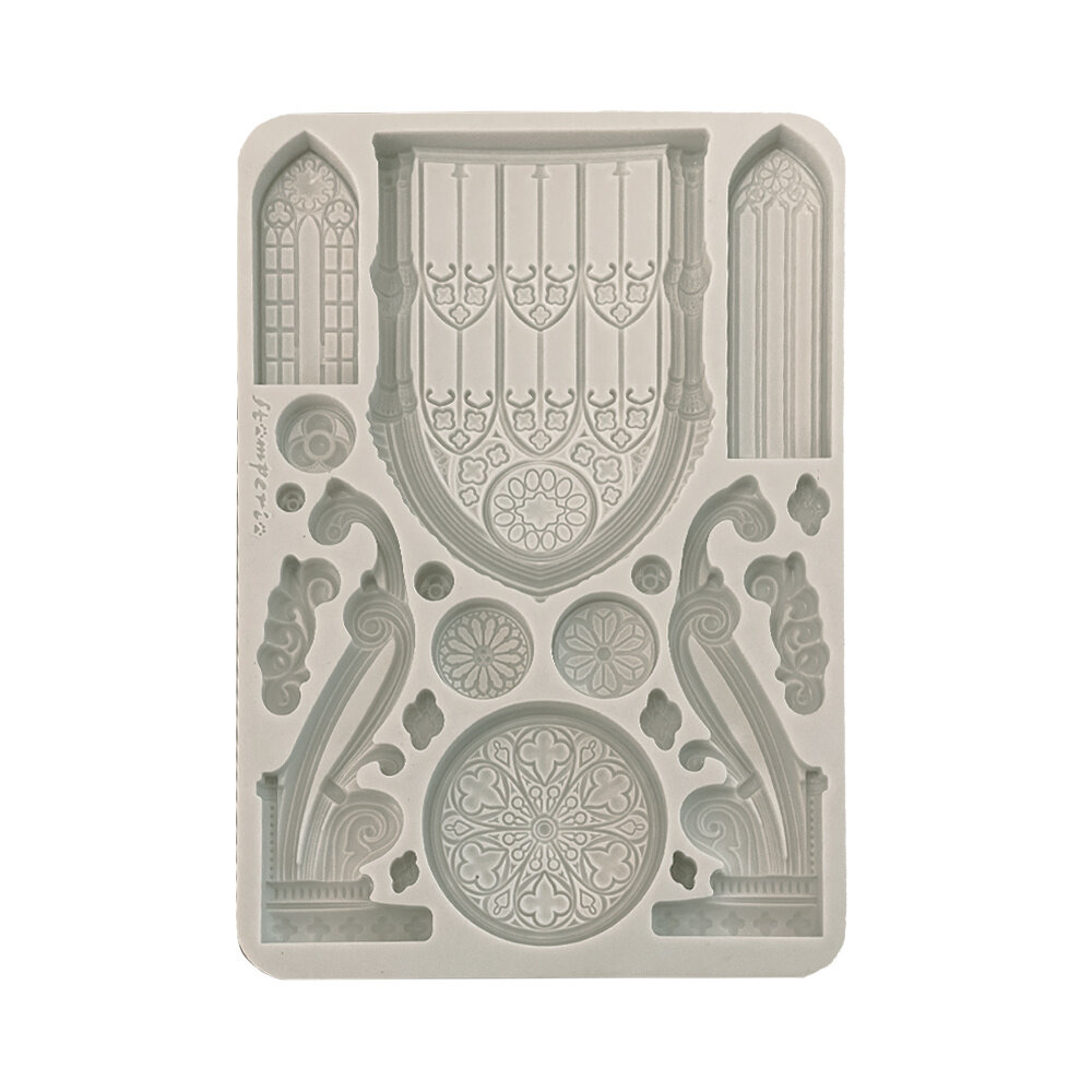 Stamperia Master of Magic A5 Silicon Mould Architecture Elements (KACMA569)