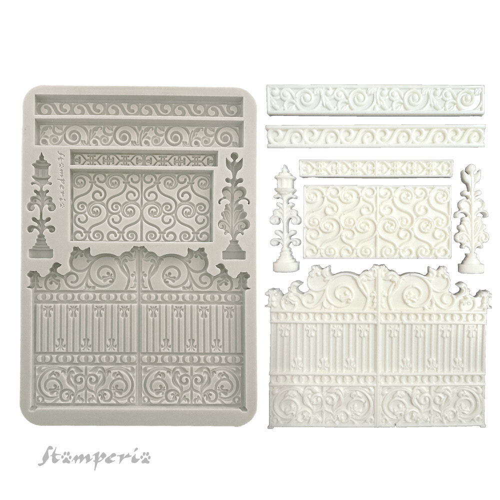 Stamperia Master of Magic A5 Silicon Mould Gate (KACMA565)