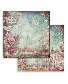 Stamperia Master of Magic 12x12 Inch Paper Sheets House (10pcs) (SBB1050) Stamperia Master of Magic 12x12 Inch Paper Sheets House (10pcs) (SBB1050)