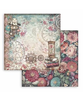 Stamperia Master of Magic 12x12 Inch Paper Sheets Hourglass (10pcs) (SBB1055) Stamperia Master of Magic 12x12 Inch Paper Sheets Hourglass (10pcs) (SBB1055)