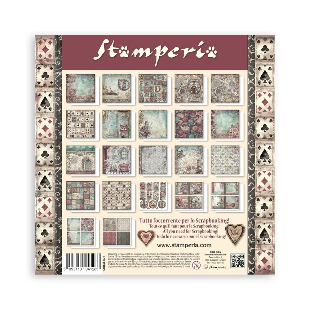 Stamperia Master of Magic 12x12 Inch Paper Pack Maxi (Single Face) (SBBXLB21) Stamperia Master of Magic 12x12 Inch Paper Pack Maxi (Single Face) (SBBXLB21)