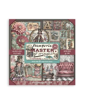 Stamperia Master of Magic 8x8 Inch Paper Pack Maxi (Single Face) (SBBSXB09) Stamperia Master of Magic 8x8 Inch Paper Pack Maxi (Single Face) (SBBSXB09)