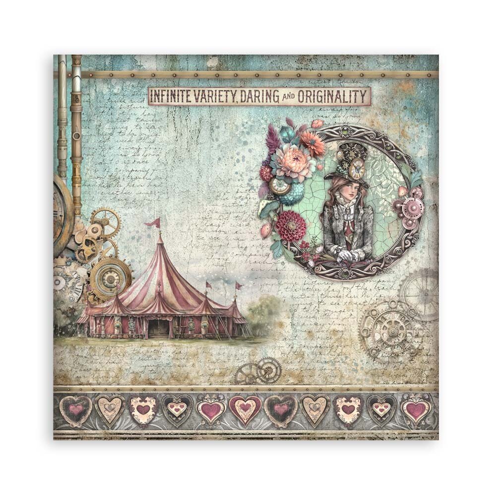 Stamperia Master of Magic 8x8 Inch Paper Pack Maxi (Single Face) (SBBSXB09) Stamperia Master of Magic 8x8 Inch Paper Pack Maxi (Single Face) (SBBSXB09)