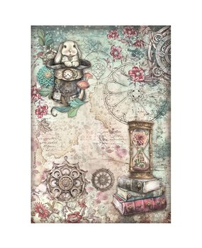 Stamperia Master of Magic A4 Rice Paper Hourglass (6pcs) (DFSA41007) Stamperia Master of Magic A4 Rice Paper Hourglass (6pcs) (DFSA41007)