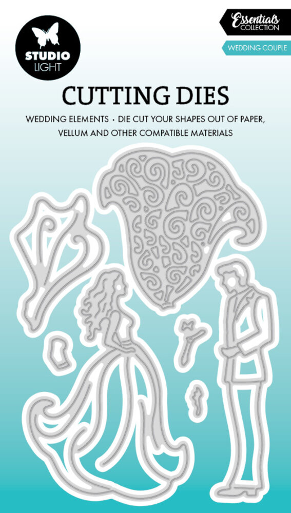 Studio Light Wedding Couple Essentials Cutting Die (SL-ES-CD955) (DISCONTINUED)