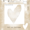 Tracy Evans Heart 4x4 Inch Snippet Stencil (SS012) Tracy Evans Heart 4x4 Inch Snippet Stencil (SS012)