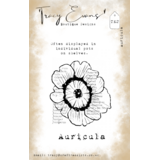 Tracy Evans Auricula A7 Stamp (TE002)