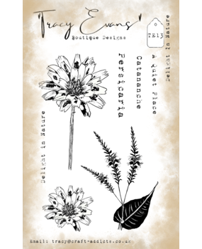 Tracy Evans Delight In Nature A6 Stamp (TE013)