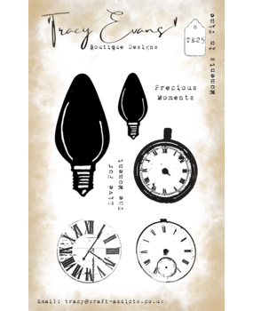 Tracy Evans Moments In Time A7 Stamp (TE025)