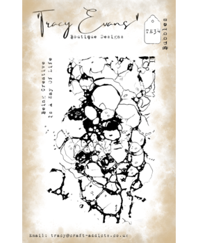 Tracy Evans Bubbles A7 Stamp (TE034) Tracy Evans Bubbles A7 Stamp (TE034)