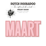 Dutch Doobadoo Dream Plan Do Freezin' Season Dutch Planner Stencil A5 Maart (470.784.363)