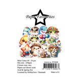Paper Favourites Die-Cuts A7 Mini Cuties #4 (24pcs) (PFD008)