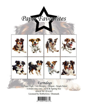 Paper Favourites Farmdogs A6 Paper Pad (PFA567)