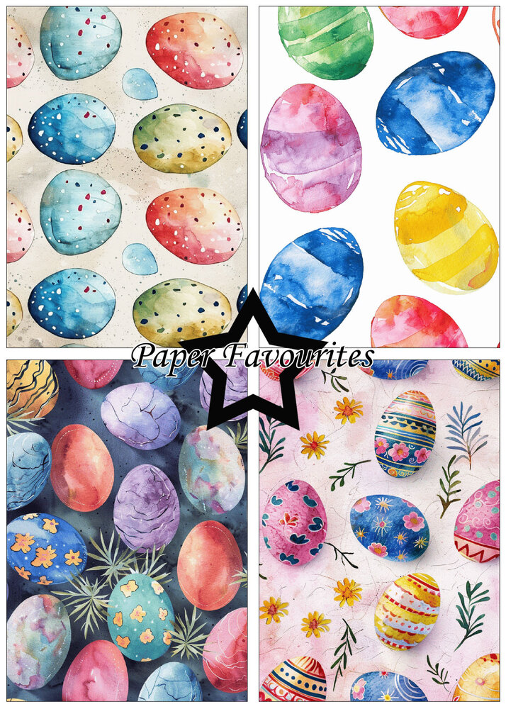 Paper Favourites Easter Eggs A5 Paper Pad (PFA166)