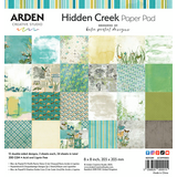 Arden Creative Studio Hidden Creek 12x12 Inch Paper Pad (ACSPP0001)