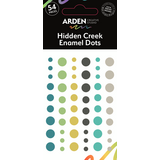 Arden Creative Studio Hidden Creek Enamel Dots (54pcs) (ACSED0001)