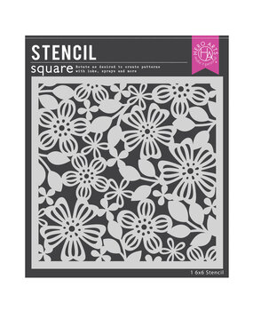 Hero Arts Spring Floral Stencil (SA300)