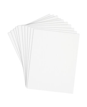 Spellbinders Classic White 8.5x11 Inch ColorWheel Cardstock (10 Sheets) (CS-8-148)