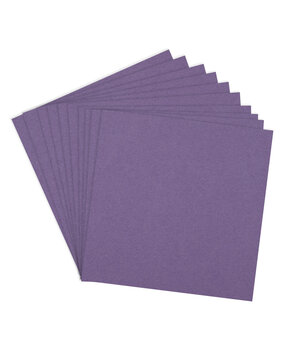 Spellbinders Lilac 12x12 Inch ColorWheel Cardstock (10 Sheets) (CS-12-137)
