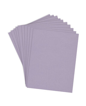 Spellbinders Lavender 8.5x11 Inch ColorWheel Cardstock (10 Sheets) (CS-8-136)