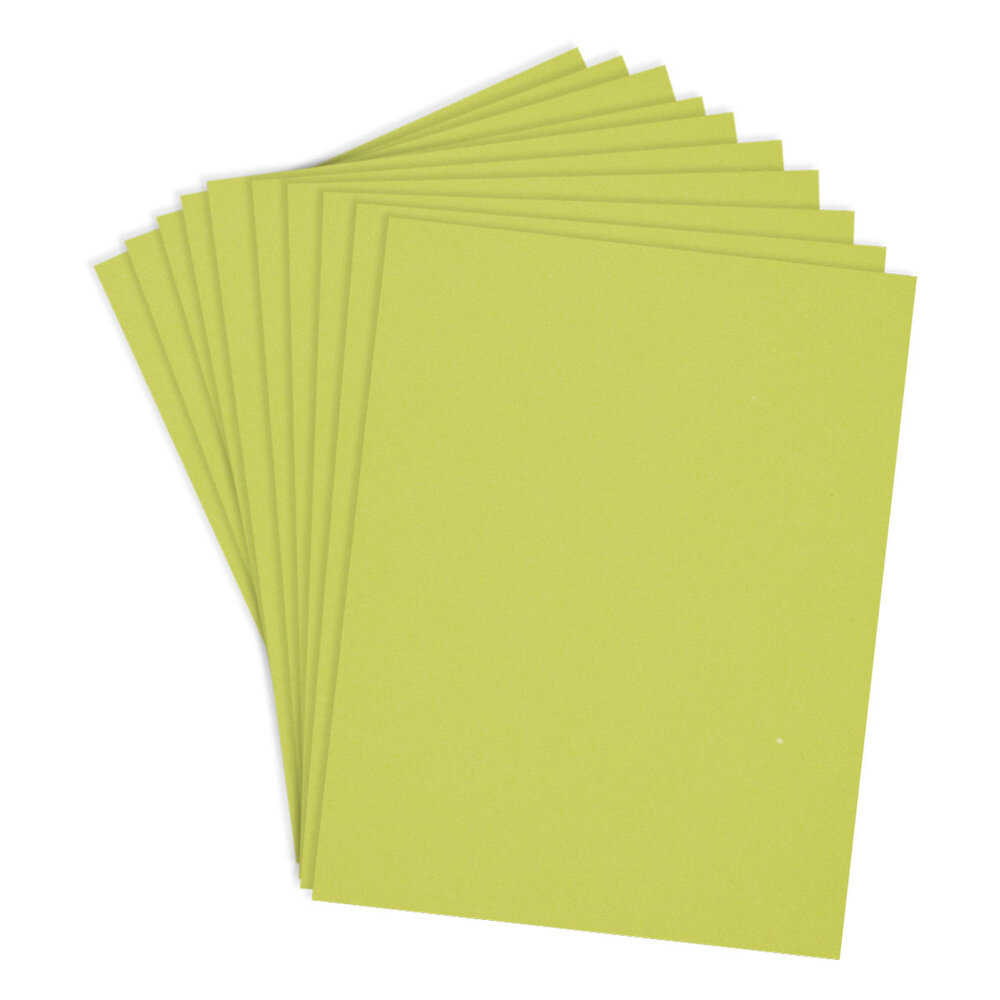 Spellbinders Peridot 8.5x11 Inch ColorWheel Cardstock (10 Sheets) (CS-8-118) Spellbinders Peridot 8.5x11 Inch ColorWheel Cardstock (10 Sheets) (CS-8-118)
