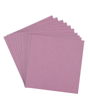 Spellbinders Orchid 12x12 Inch ColorWheel Cardstock (10 Sheets) (CS-12-138)