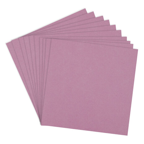 Spellbinders Orchid 12x12 Inch ColorWheel Cardstock (10 Sheets) (CS-12-138)