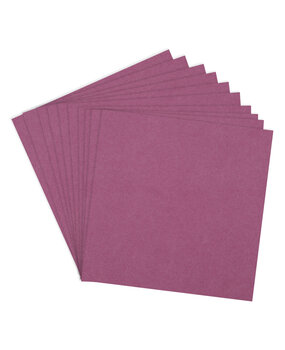 Spellbinders Mulberry 12x12 Inch ColorWheel Cardstock (10 Sheets) (CS-12-139)
